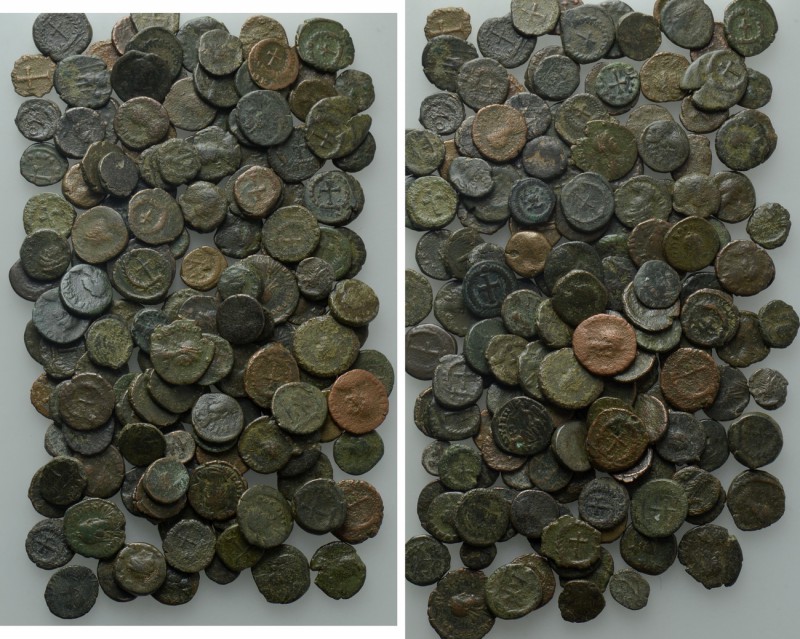Circa 150 Late Roman Minimi. 

Obv: .
Rev: .

. 

Condition: See picture....