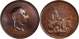 Circa 1777 Voltaire Medal. Musante GW-1, Baker-78. Copper. MS-63 BN (PCGS).

39.9 mm. 349.6 grains. Rich chocolate and mahogany brown, with an area ...