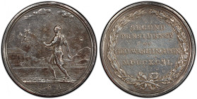 Circa 1798 Washington Seasons Medal. The Sower. Early reverse die state. Musante GW-68, Baker-171, Julian IP-53. Silver. EF-40 (PCGS).

48.1 mm. 712...