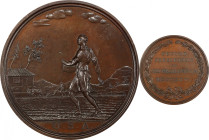 Circa 1798 Washington Seasons Medal. The Sower. Late reverse die state. Musante GW-68, Baker-171A, Julian IP-53. Copper. SP-63 BN (PCGS).

48.0 mm. ...