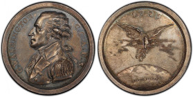 1805 C.C.A.U.S. (Commander in Chief, Armies of the United States) Medal. Musante GW-90, Baker-57, Julian CM-6. Silver. SP-58 (PCGS).

40.7 mm. 571.5...