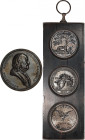 Circa 1806-1808 Set of Silver Medals from Joseph Sansom’s History of the American Revolution. Each described individually below. A set of exceptional ...