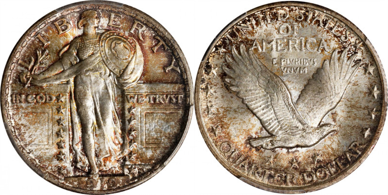 1919 Standing Liberty Quarter. MS-67+ (PCGS). CAC.

A glorious Superb Gem with...