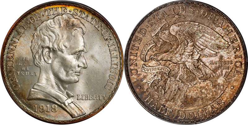 1918 Lincoln-Illinois Centennial. MS-67 (PCGS).

An undeniably original piece ...