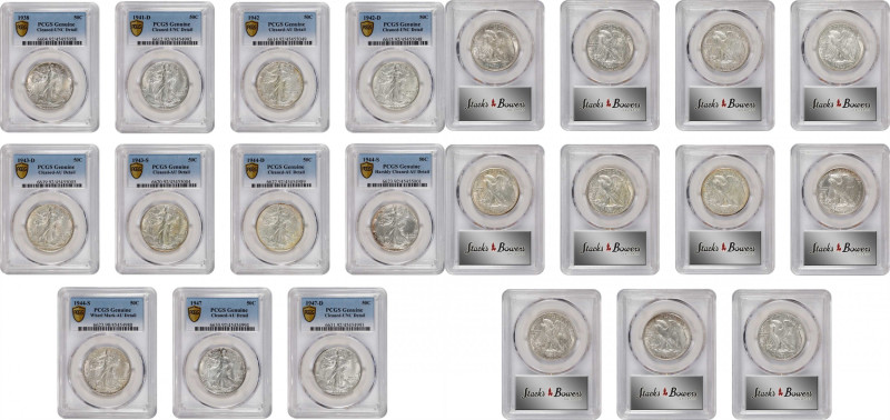 Lot of (11) Walking Liberty Half Dollars. (PCGS).

Included are: 1938 Unc Deta...