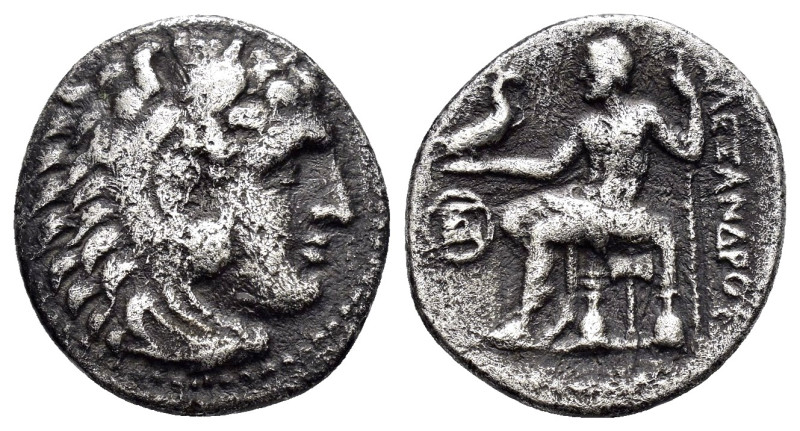 KINGS of MACEDON. Alexander III The Great.(336-323 BC). Drachm.

Obv : Head of H...