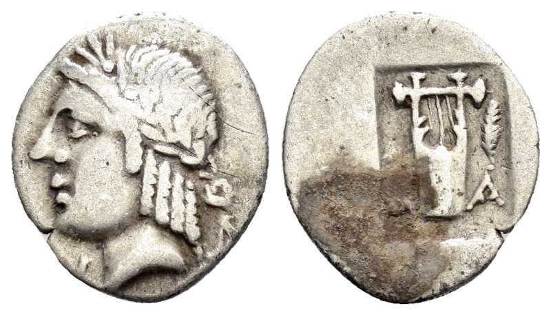 LYCIAN LEAGUE. Masicytes.(Circa 30-27 BC). Hemidrachm.

Obv: Λ - Y.
Laureate hea...