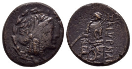 IONIA. Symrna.(190-75 BC).Ae.

Weight : 6.93 gr
Diameter : 19 mm