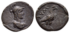 AEOLIS.Kyme.(2nd century).Ae.

Weight : 2.4 gr
Diameter : 16 mm