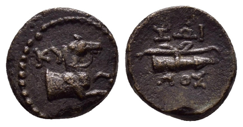 AEOLIS.Kyme.(Circa 165-early 1st century BC).Ae.

Weight : 2.01 gr
Diameter : 12...