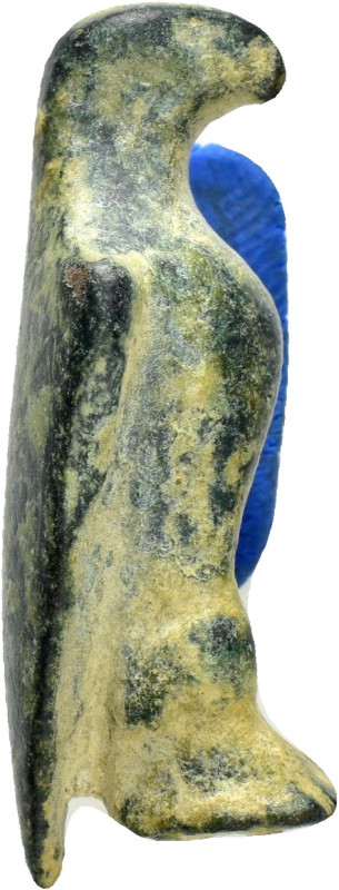 ANCIENT ROMAN BRONZE EAGLE STATUETTE.(1st-2nd century).Ae.

Weight : 20.32 gr
Di...