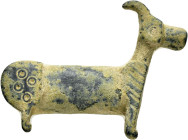 ANCIENT ISLAMIC BRONZE LOCK.(11th-12th century).Ae.

Weight : 7.9 gr
Diameter : 38 mm