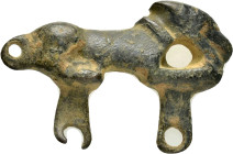 ANCIENT ROMAN BRONZE LION STATUETTE.(1st-2nd century).Ae.

Weight : 13.09 gr
Diameter : 39 mm