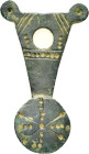 ANCIENT ROMAN BRONZE APLIQUE

Weight : 5.1 gr
Diameter : 36 mm