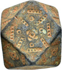 BYZANTINE BRONZE WEIGHT.(Circa 6th-9th century).Ae.

Weight : 151.9 gr
Diameter : 37 mm