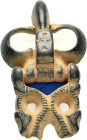 ROMAN BRONZE MILITARY BUCKLE.(1st-2nd century).Ae.

Weight : 8.1 gr
Diameter : 34 mm