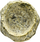 CLAY POT.

Weight : 32.6 gr
Diameter : 40 mm