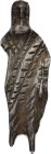ANCIENT ROMAN SILVER MALE STATUETTE.(1st-2nd century).Ae.

Weight : 2.09 gr
Diameter : 33 mm