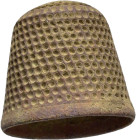 ANCIENT ROMAN BRONZE THIMBLE.(Circa 1st - 2nd Century).Ae.

Weight : 3.4 gr
Diameter : 18 mm