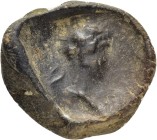 ANCIENT ROMAN TERRACOTTA THEATER TICKET.

Weight : 1.8 gr
Diameter : 21 mm