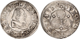 Austrian States Tyrol 3 Kreuzer 1619 - 1625 (ND)
KM# 238, MT# 449, N# 73957; Silver; Leopold V; VF+