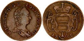 Austria 1 Pfennig 1765
KM# 2002, N# 39177; Copper; Maria Theresia; VF