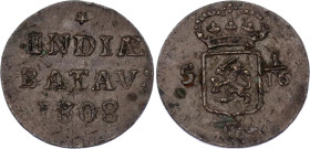 Netherlands East Indies West-Friesland 1 Duit 1808
KM# 76, N# 21187; XF