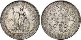 EUROPA. ENGLAND. Victoria, 1837-1901. 
Trade Dollar 1898, Bombay.
Dav. 407, KM T 5 kl. Rdf., ss