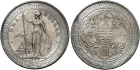 EUROPA. ENGLAND. Edward VII., 1901-1910. 
Trade Dollar 1902, Bombay.
Dav. 407, KM T 5 ss