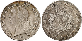 EUROPA. FRANKREICH. - Königreich. Louis XV., 1715-1774. 
Écu au bandeau 1769, L - Bayonne.
Dav. 1331, Dupl. 1680, Gad. 322 l. justiert, ss