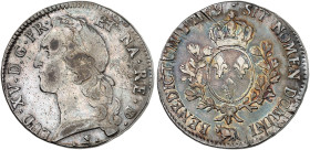 EUROPA. FRANKREICH. - Königreich. Louis XV., 1715-1774. 
Écu de Béarn au bandeau 1769, Pau.
Dav. 1331 A, Dupl. 1680, Gad. 322a l. justiert, ss