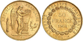 EUROPA. FRANKREICH. III. République, 1871-1940. 
Ein zweites Exemplar.
Gold vz