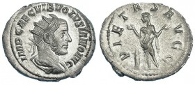 VOLUSIANO. Antoniniano. Roma (251-253). R/ PIETAS AVGG. RIC-182. CH-88. EBC.