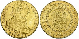 4 escudos. 1786. Madrid. DV. VI-1470. MBC+/ EBC-.
