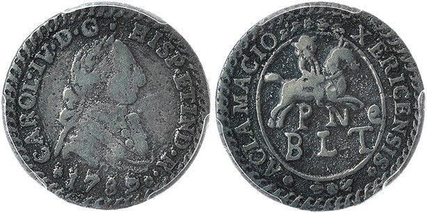 Medalla de proclamación. 1789. Jerez de la Frontera. ar 25mm, fundida. H-57. PCG...