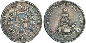 Medalla de proclamación. 1789. Sanlúcar de Barrameda. AR 32mm. Grabador: SA. H-91. PMN-168. MBC-/MBC.