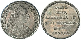 Medalla de proclamación. 1789. Sevilla. AR 26,5 mm. Grabador: SA. H-97. MPN-171. EBC+.