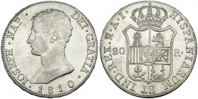 20 reales. 1810. Madrid. AI. VI-31. B. O. EBC.