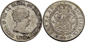 4 reales. 1848. Madrid. CL. VI-387. EBC+.