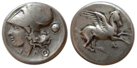 ACARNANIA. Anactorium. Ca. 350-300 BC. Silver Stater.