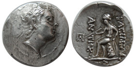 SELEUKID EMPIRE, Antiochus III. 222-187 BC. AR drachm.