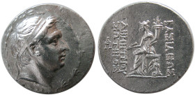 SELEUKID EMPIRE, Demetrius I. 162-150 BC. AR Tetradrachm.