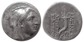 SELEUKID EMPIRE, Demetrius I Soter (162–150 BC). AR drachm.