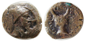 KINGS of PARTHIA. Mithradates I. 168-132 BC. Æ. Susa. RR.