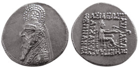 KINGS of PARTHIA.  Mithradates II (121-91 BC). AR drachm. Rhagai.