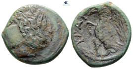 Sicily. Syracuse circa 287-278 BC. Bronze Æ
