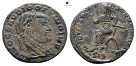 Divus Claudius II (Gothicus) AD 270. Siscia. Follis Æ
