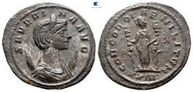 Severina AD 270-275. Rome. Antoninianus Æ silvered