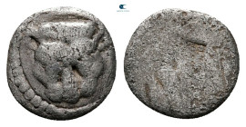 Macedon. Akanthos circa 510-465 BC. Hemiobol AR