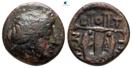 Macedon. Bottiaea Emathiae circa 385-350 BC. Bronze Æ